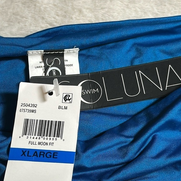 Soluna Under The Sun Bikini Swim Bottom Teal Blue XL Full Moon Fit NWT - Picture 8 of 13
